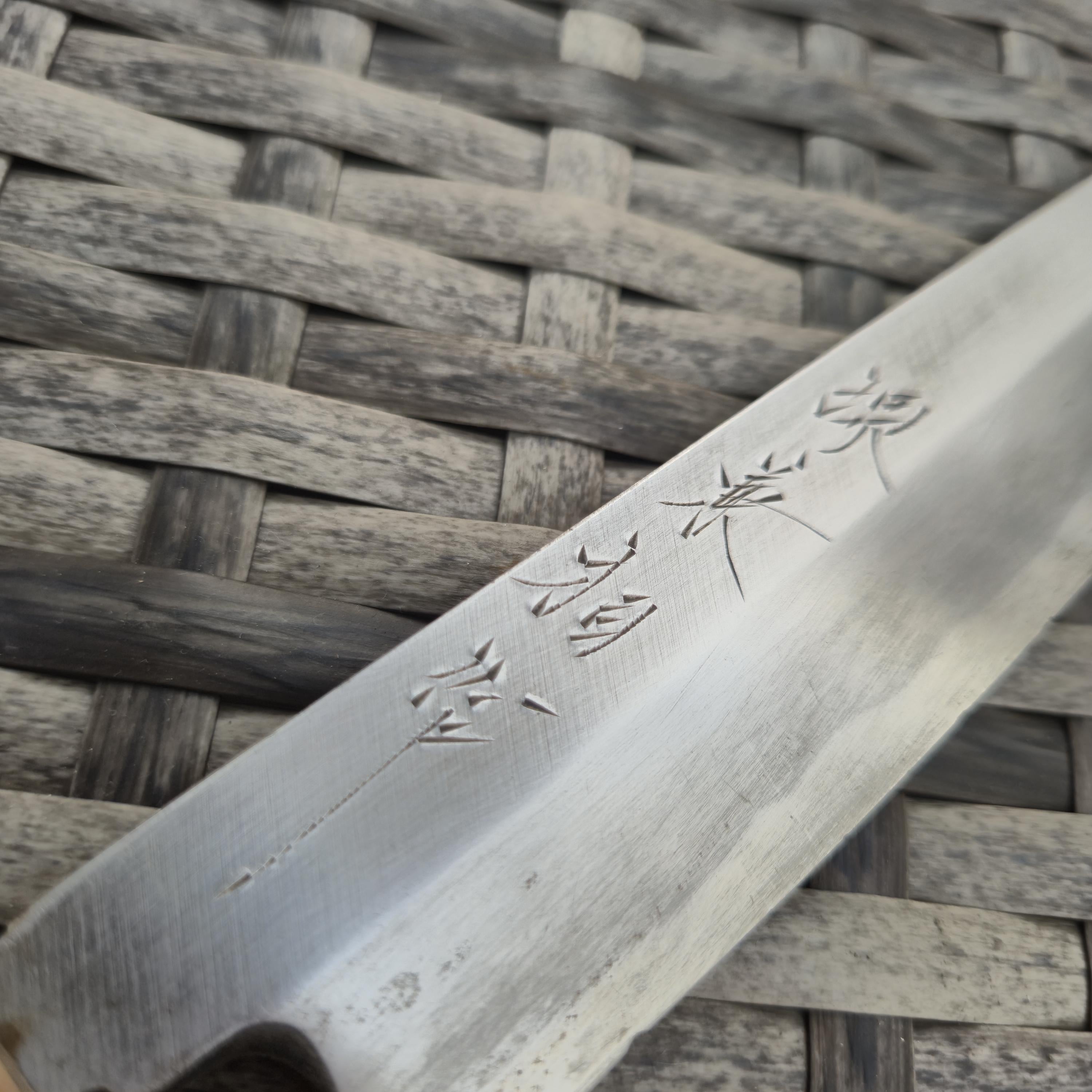 240mm Japanese Yanagiba Buffalo Horn Handle