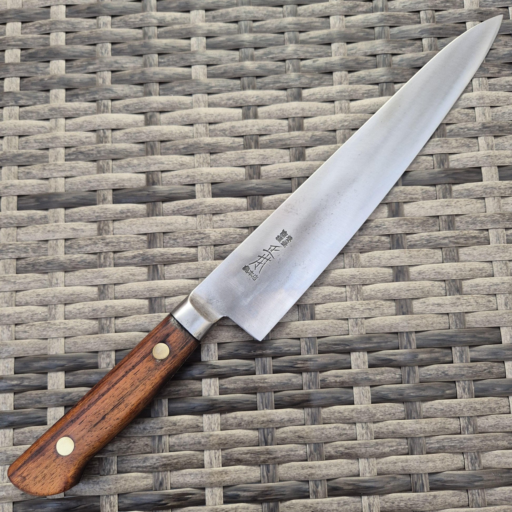 240mm Masamoto Sohonten Gyuto Highest Grade Carbon Steel