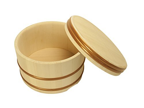 Ichihara Woodworking Shop Rice Container (Edo-style rice container) - 3-cup capacity