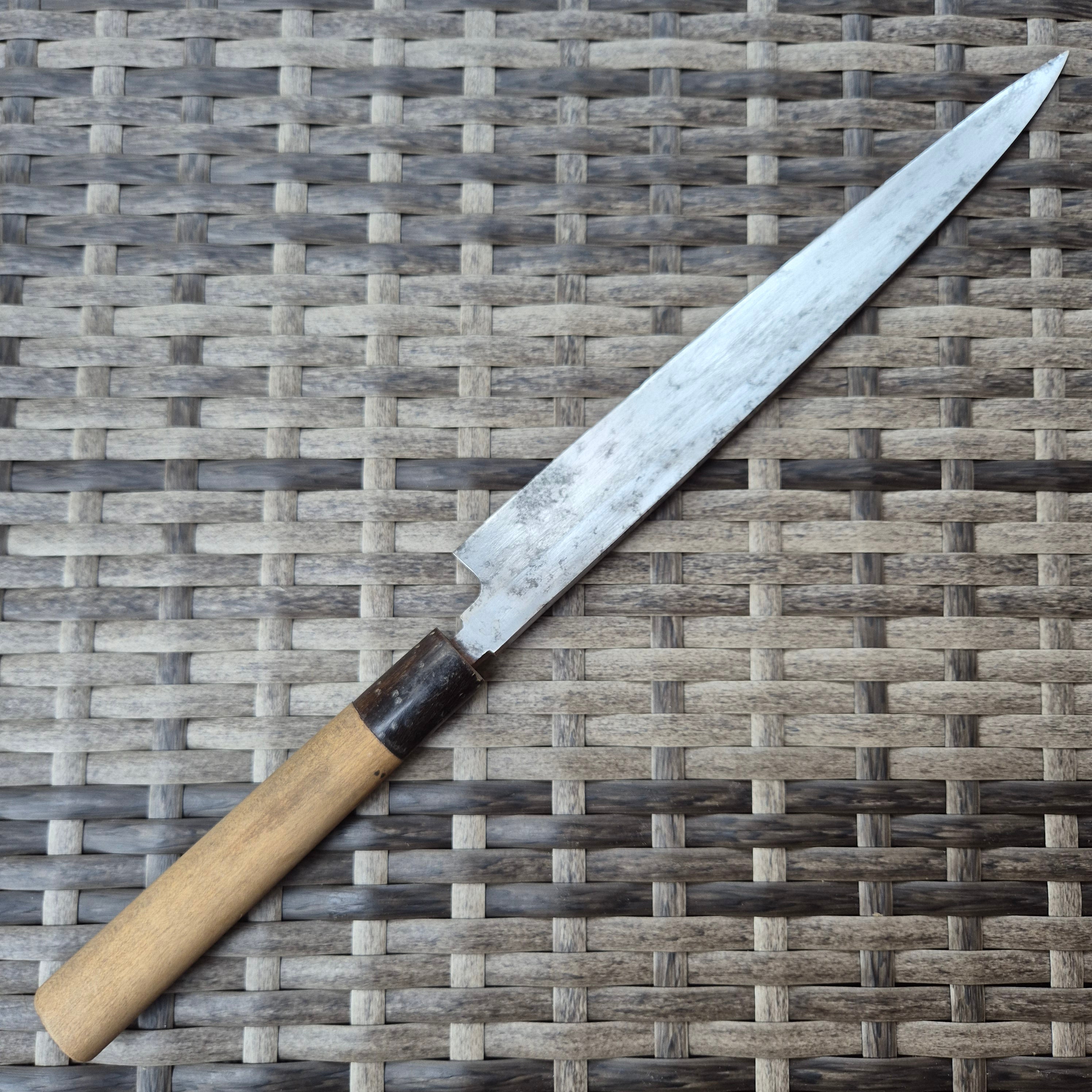 240mm Masamoto Sohonten Buffalo Horn Handle