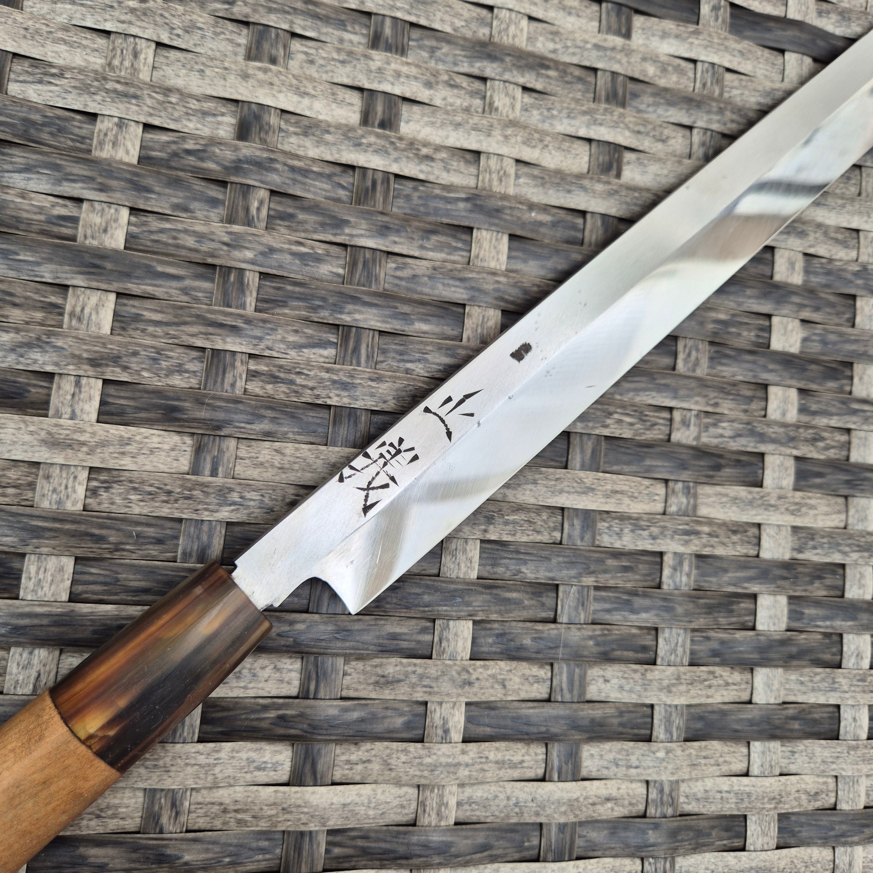 304mm Sakai Cutlery Seigi Hon-yaki White Sakimaru Takohiki