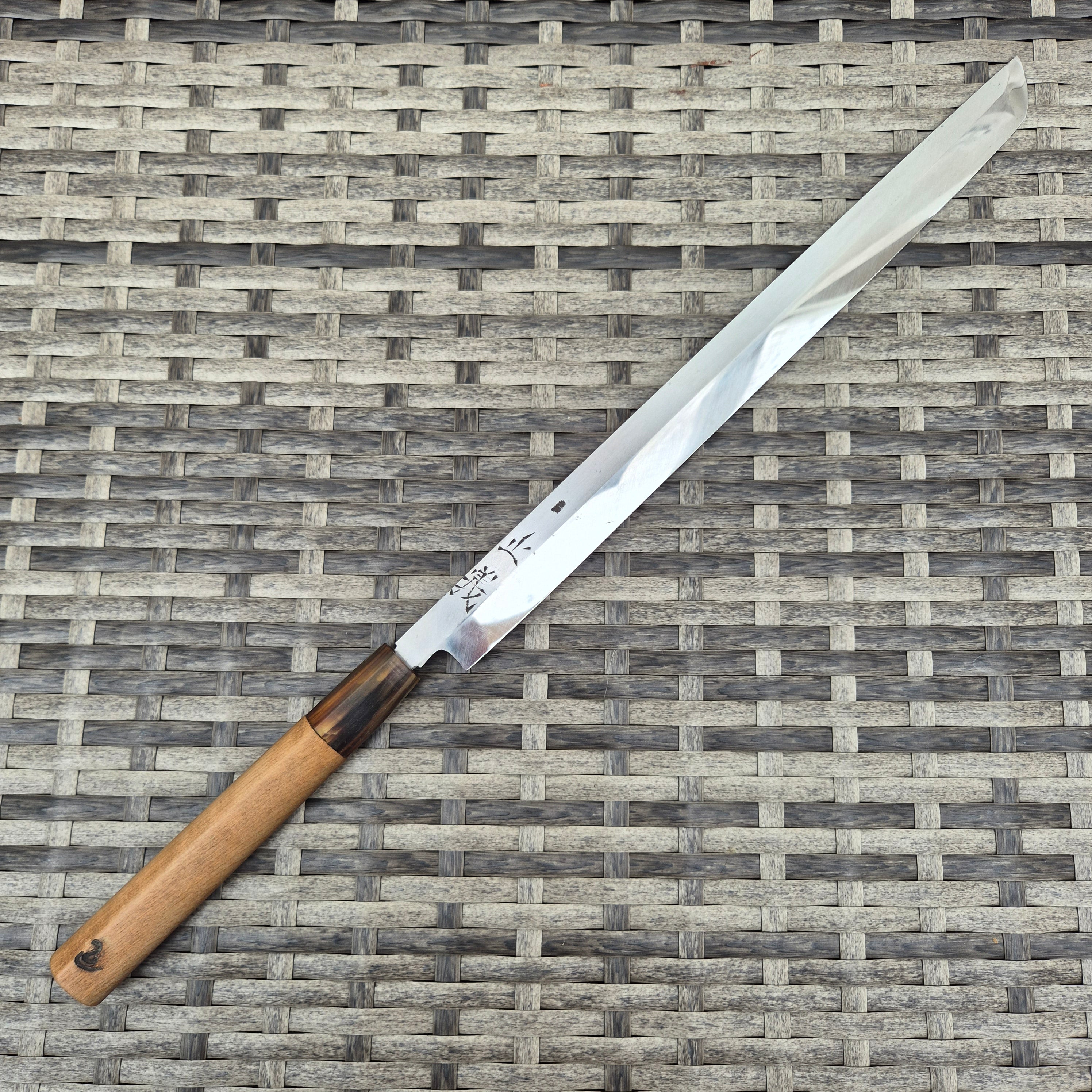304mm Sakai Cutlery Seigi Hon-yaki White Sakimaru Takohiki
