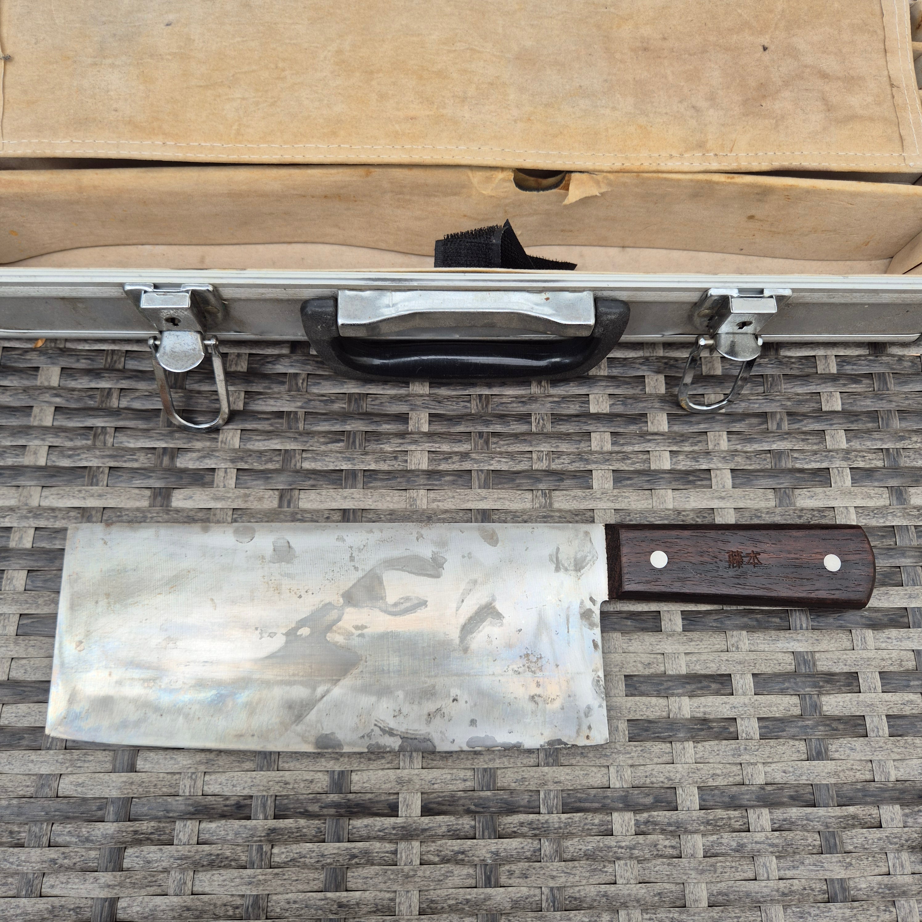 40slots Knife case with Chinese knife included