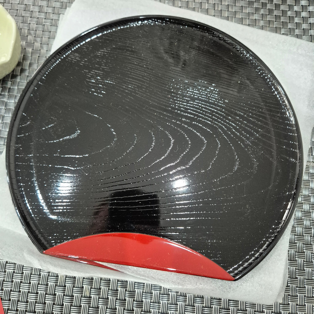 Yumi Katsura Lacquerware Bowl Set of 5 with Chopsticks & Rest Unused