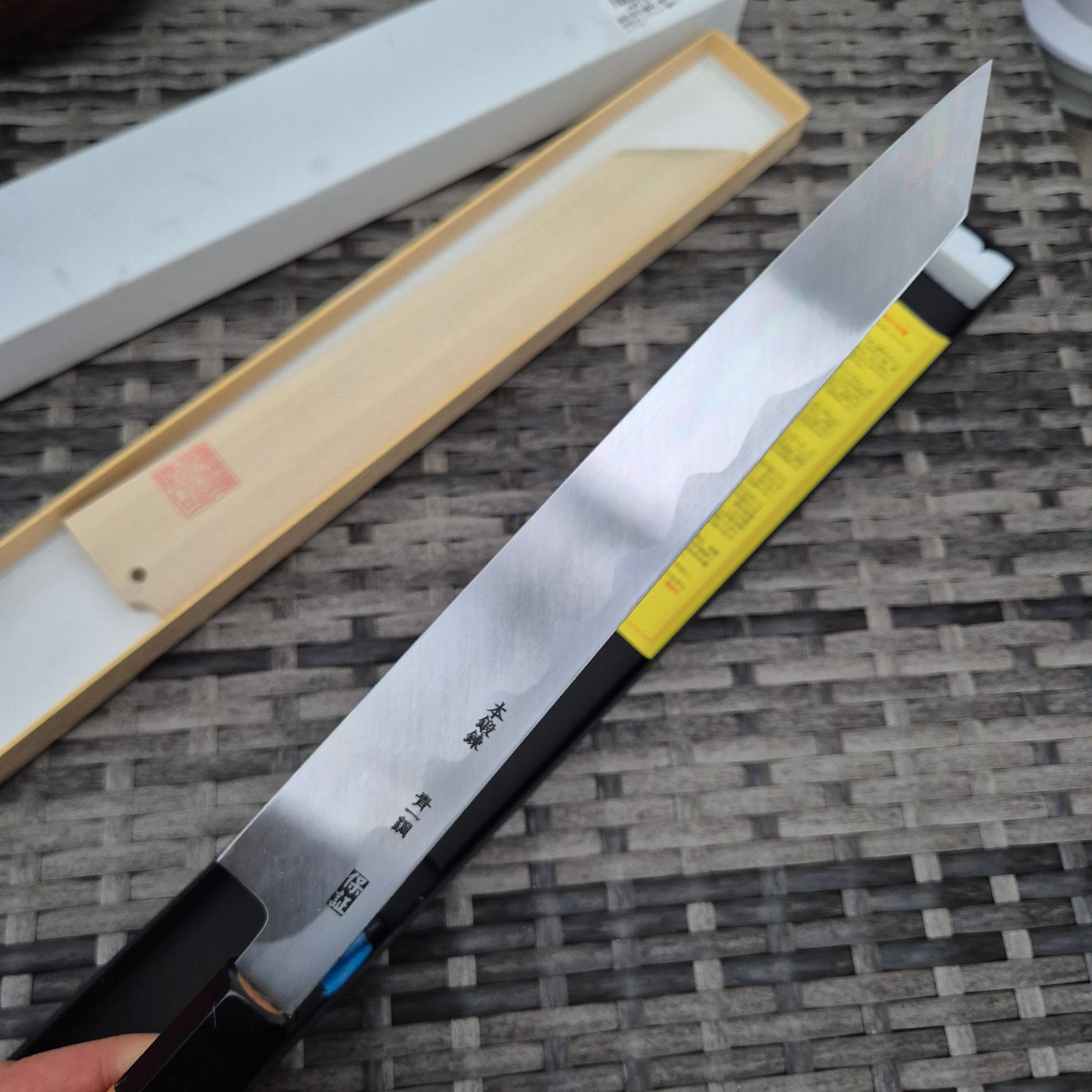 270mm Yoshihiro Kiritsuke Yanagi Aogami #1