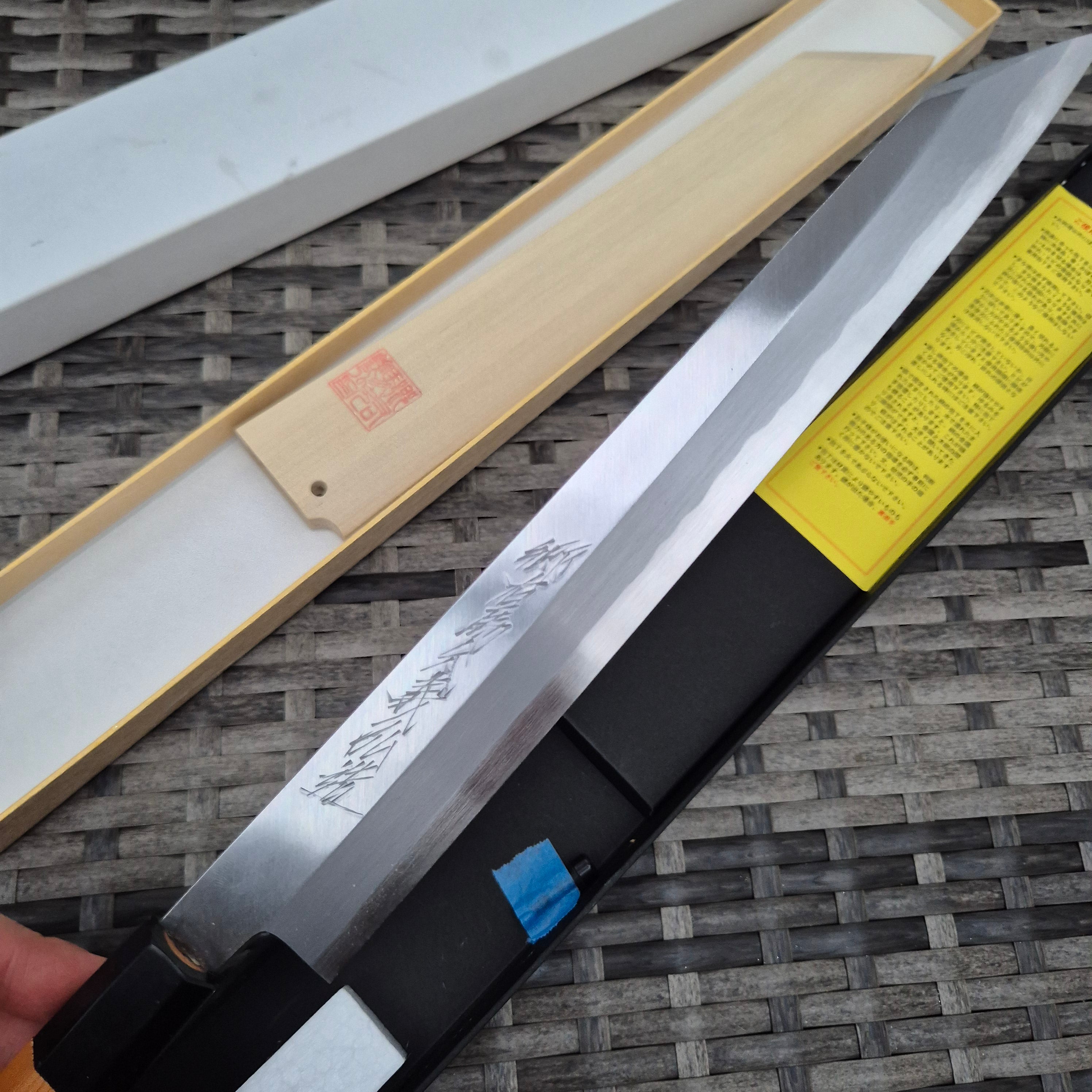 270mm Yoshihiro Kiritsuke Yanagi Aogami #1