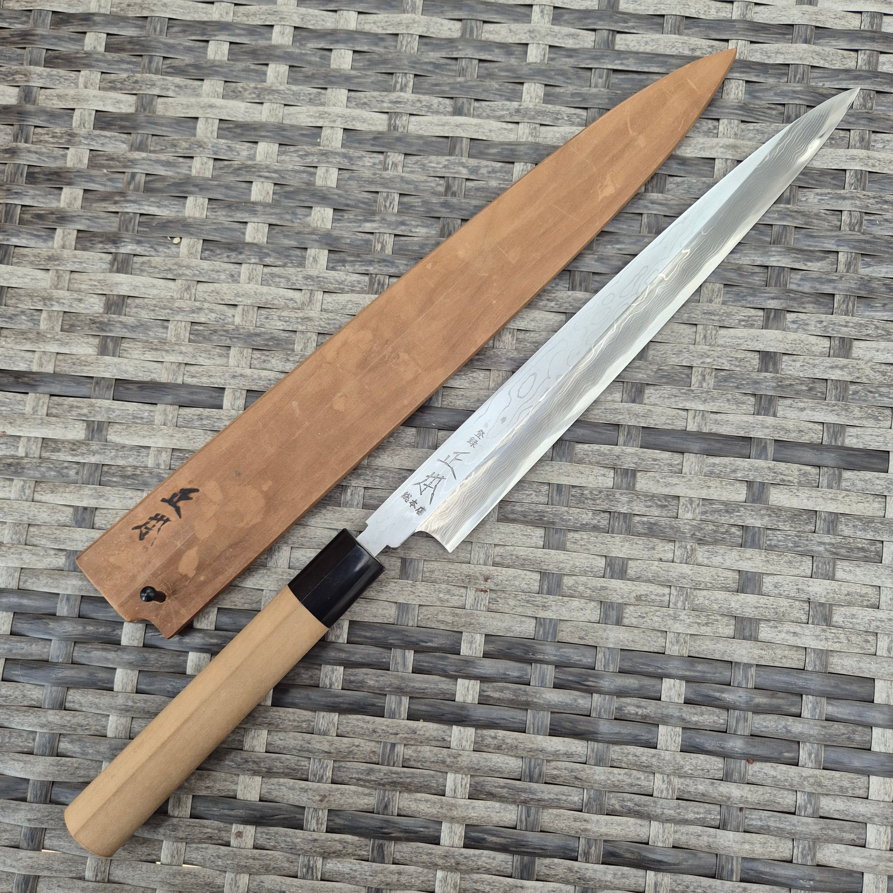 270mm Masamoto Aogami Damascus