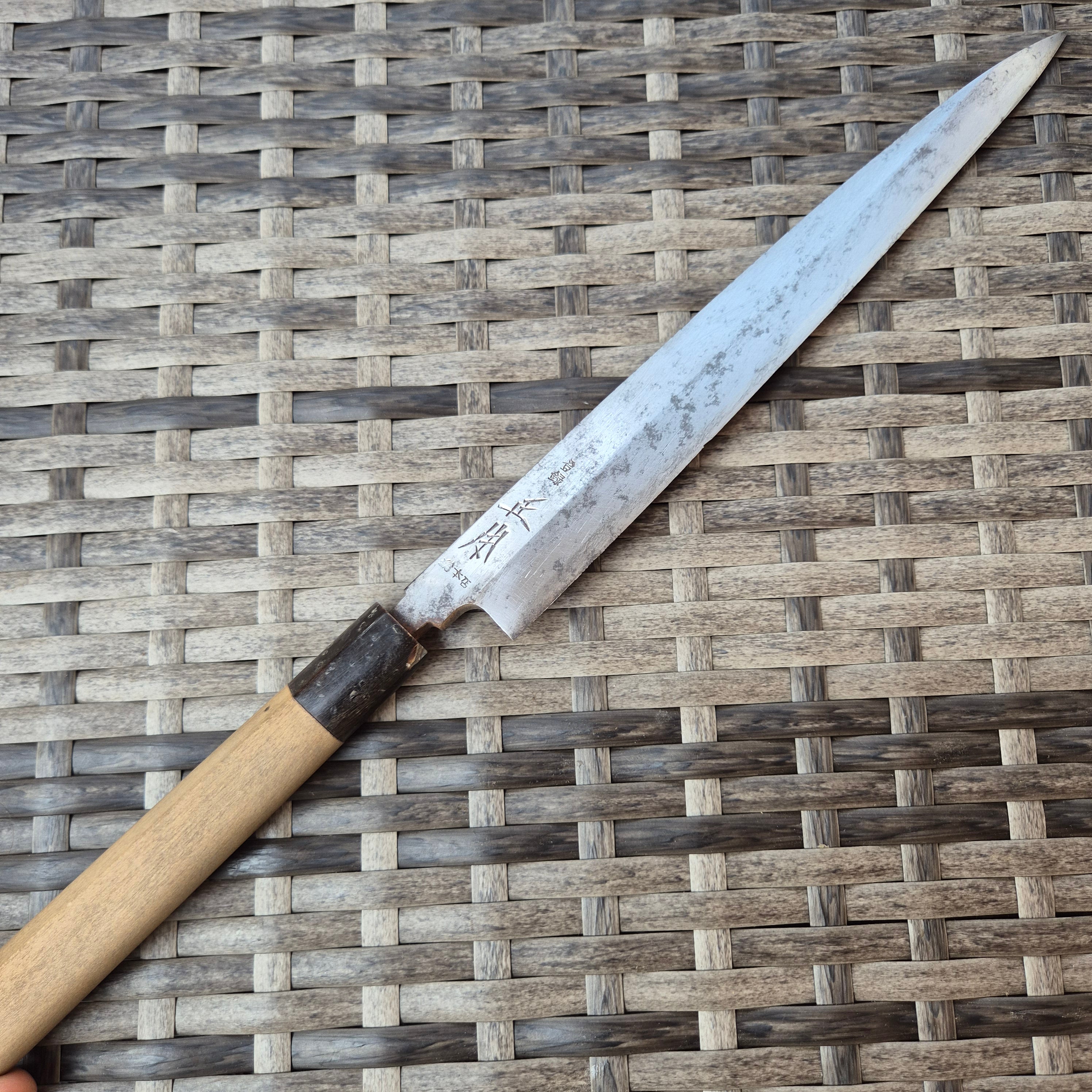 240mm Masamoto Sohonten Buffalo Horn Handle