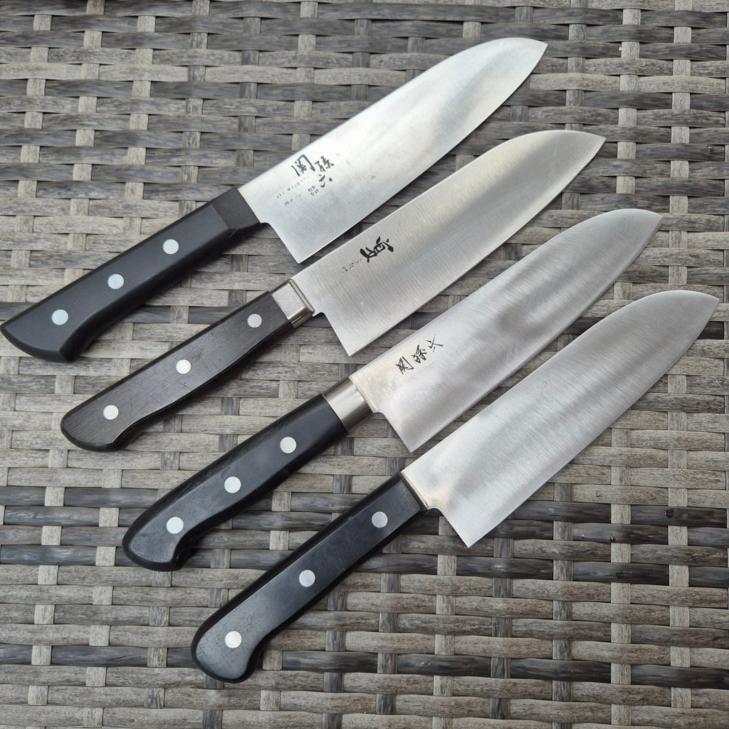 4x Kai Santoku Bundle 160mm