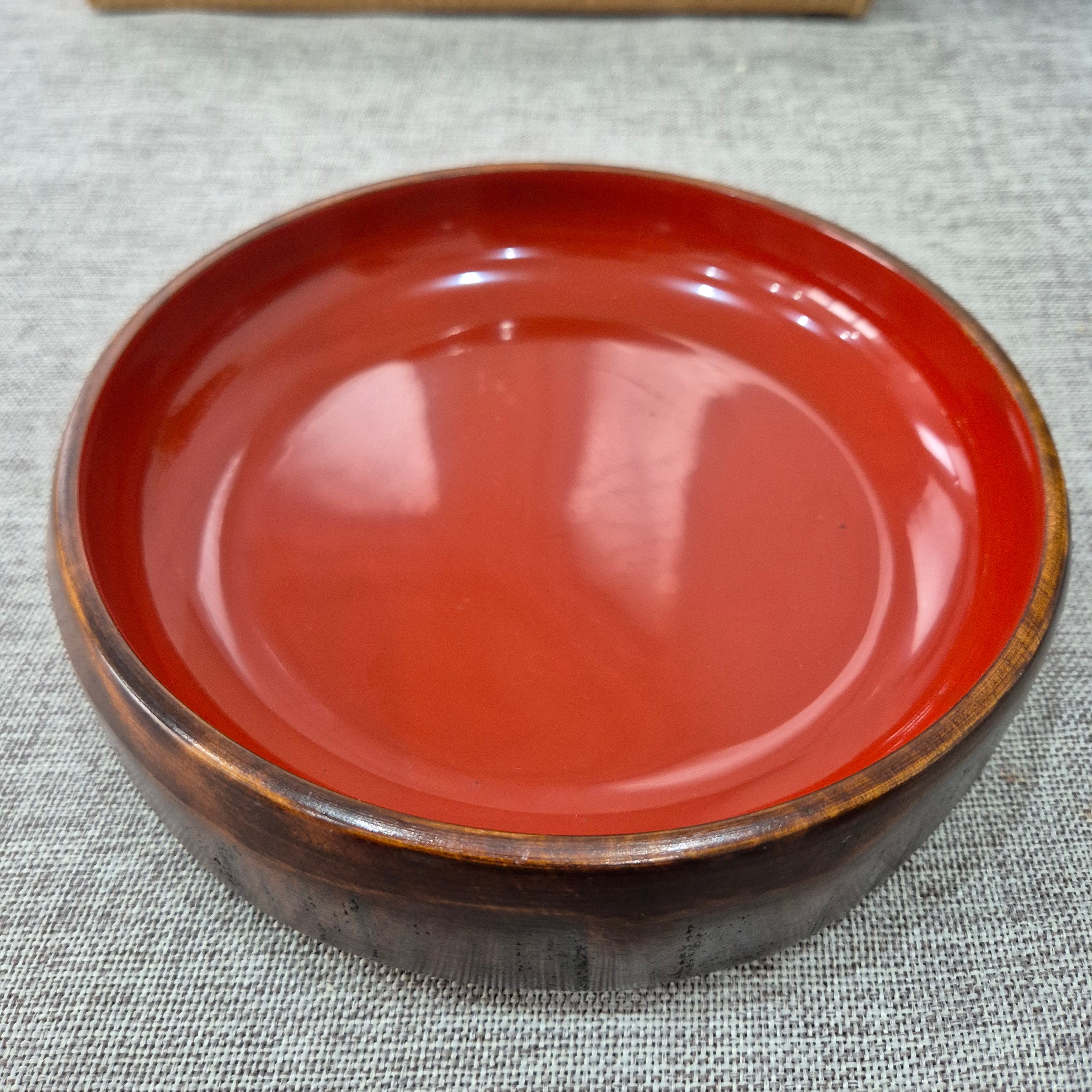18cm Japanese laquerware