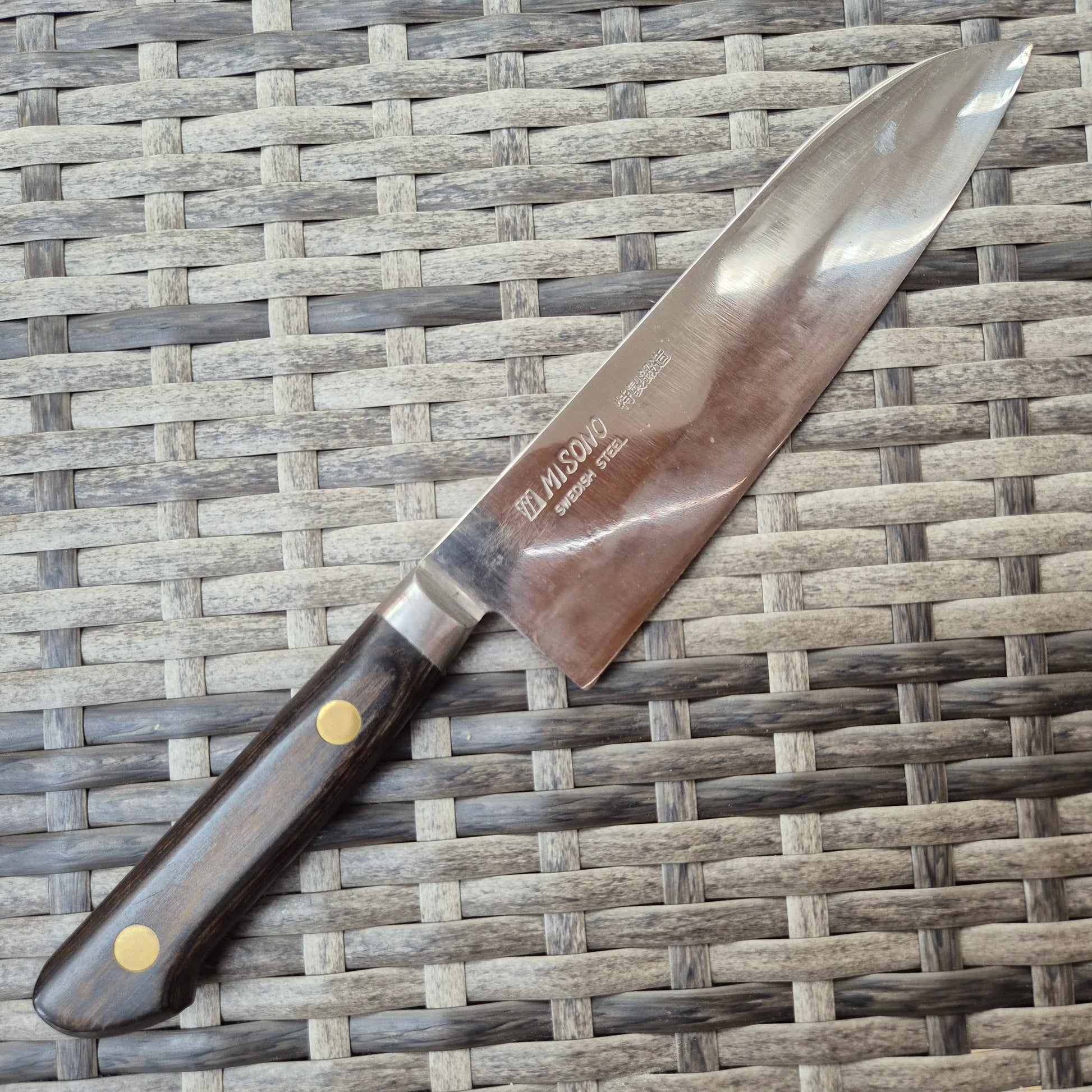 180mm Misono Santoku Swedish Steel