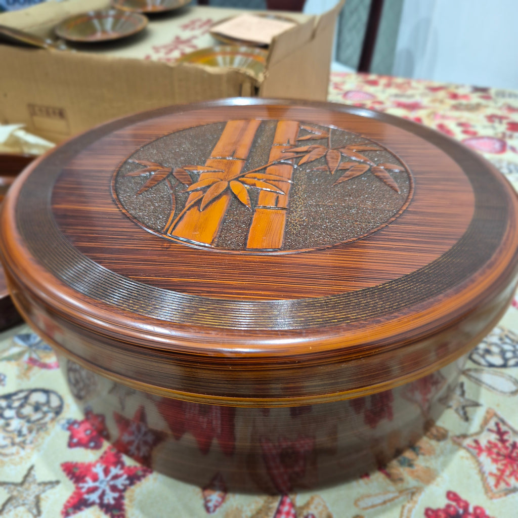 Vintage Japanese Laquerware Set