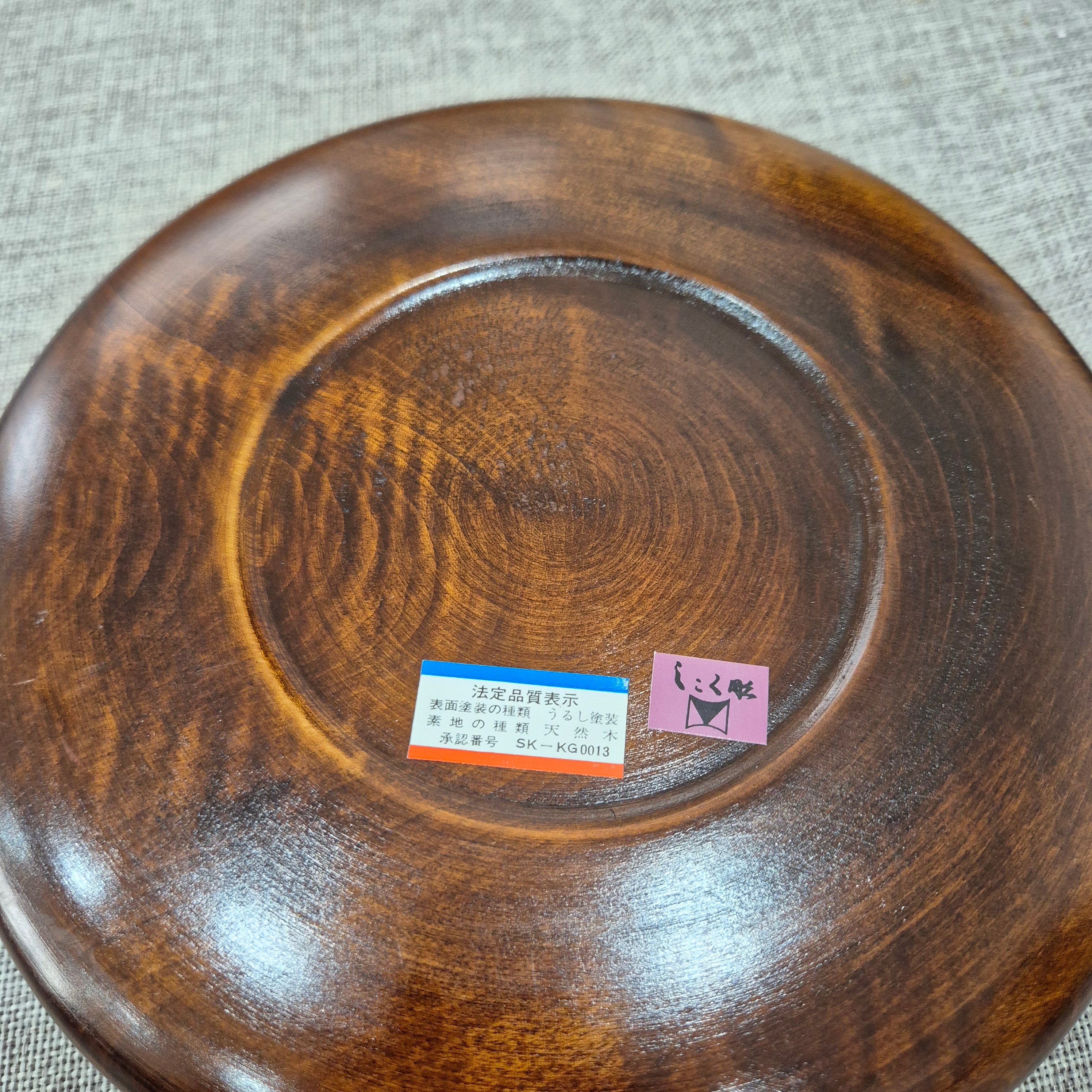 18cm Japanese laquerware
