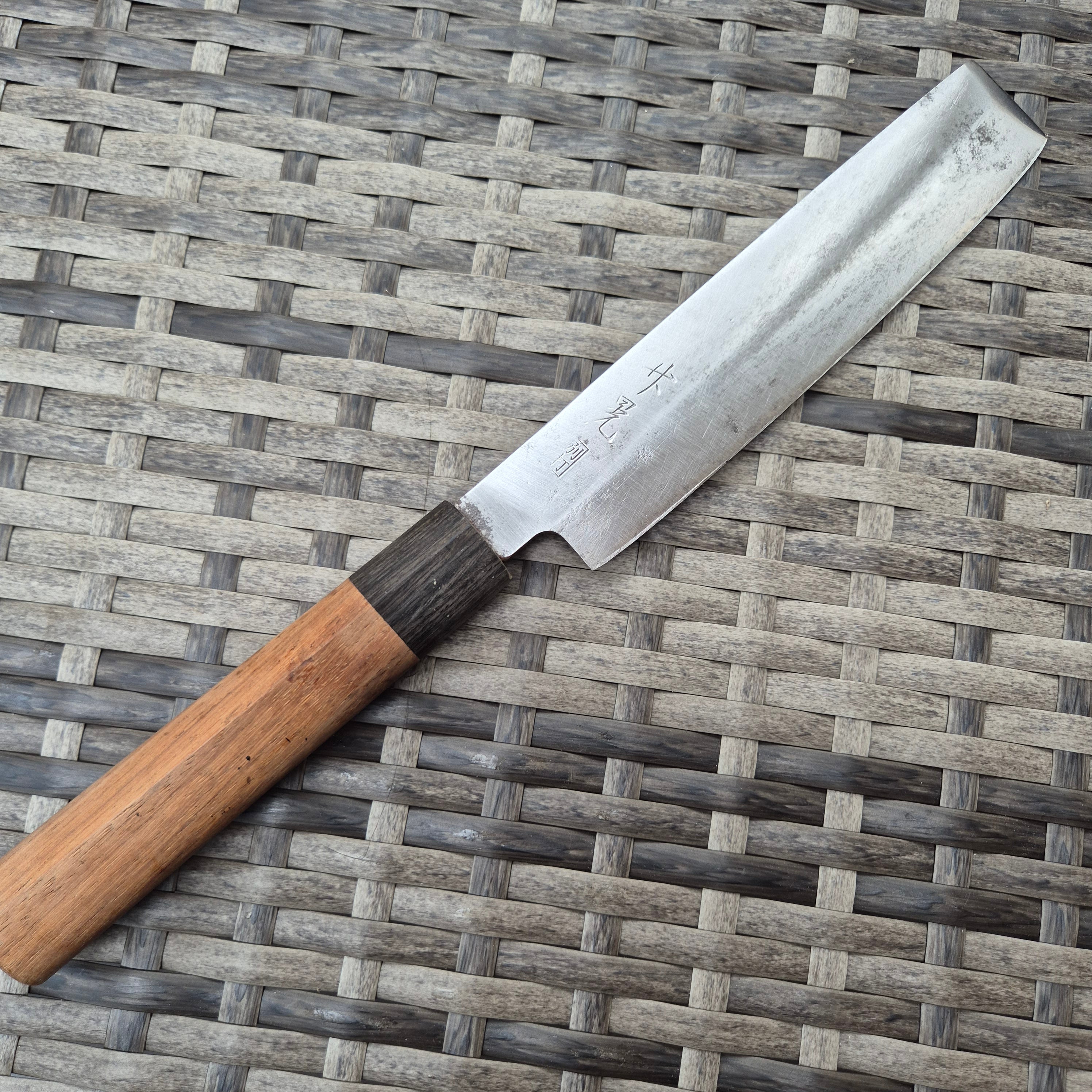 175mm Usuba Ebony Handle