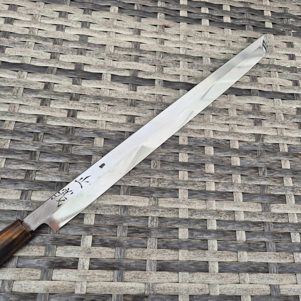 304mm Sakai Cutlery Seigi Hon-yaki White Sakimaru Takohiki