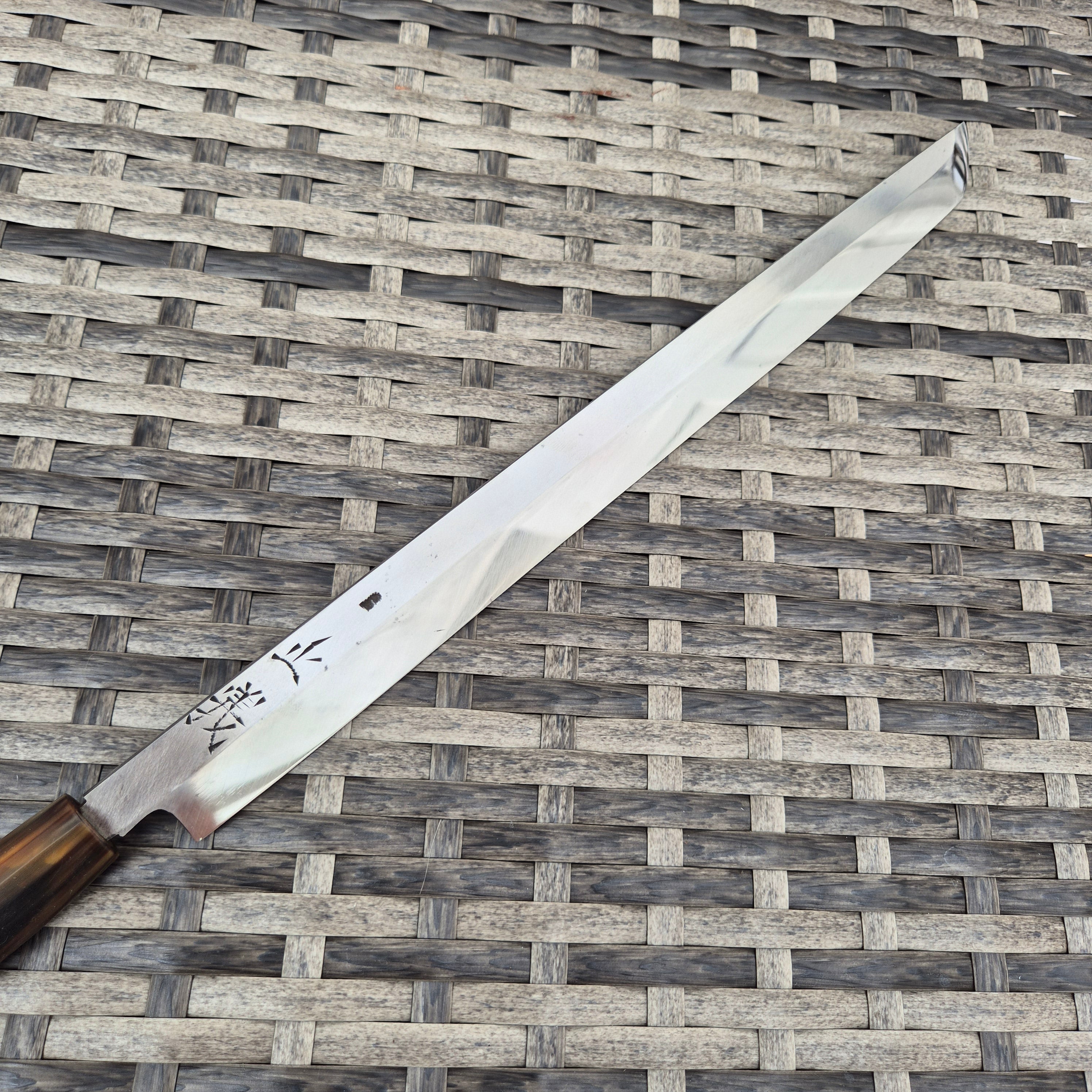 304mm Sakai Cutlery Seigi Hon-yaki White Sakimaru Takohiki