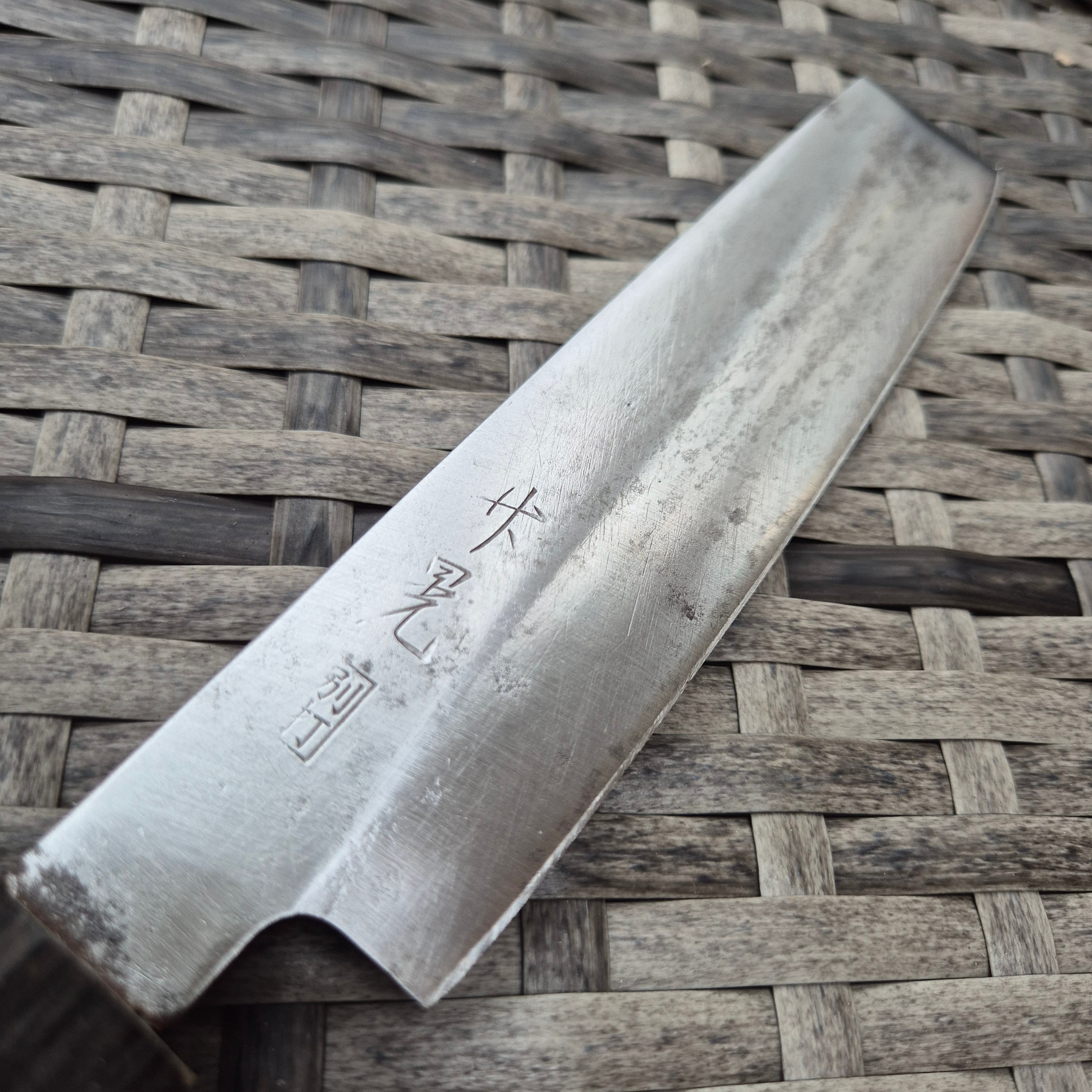 175mm Usuba Ebony Handle