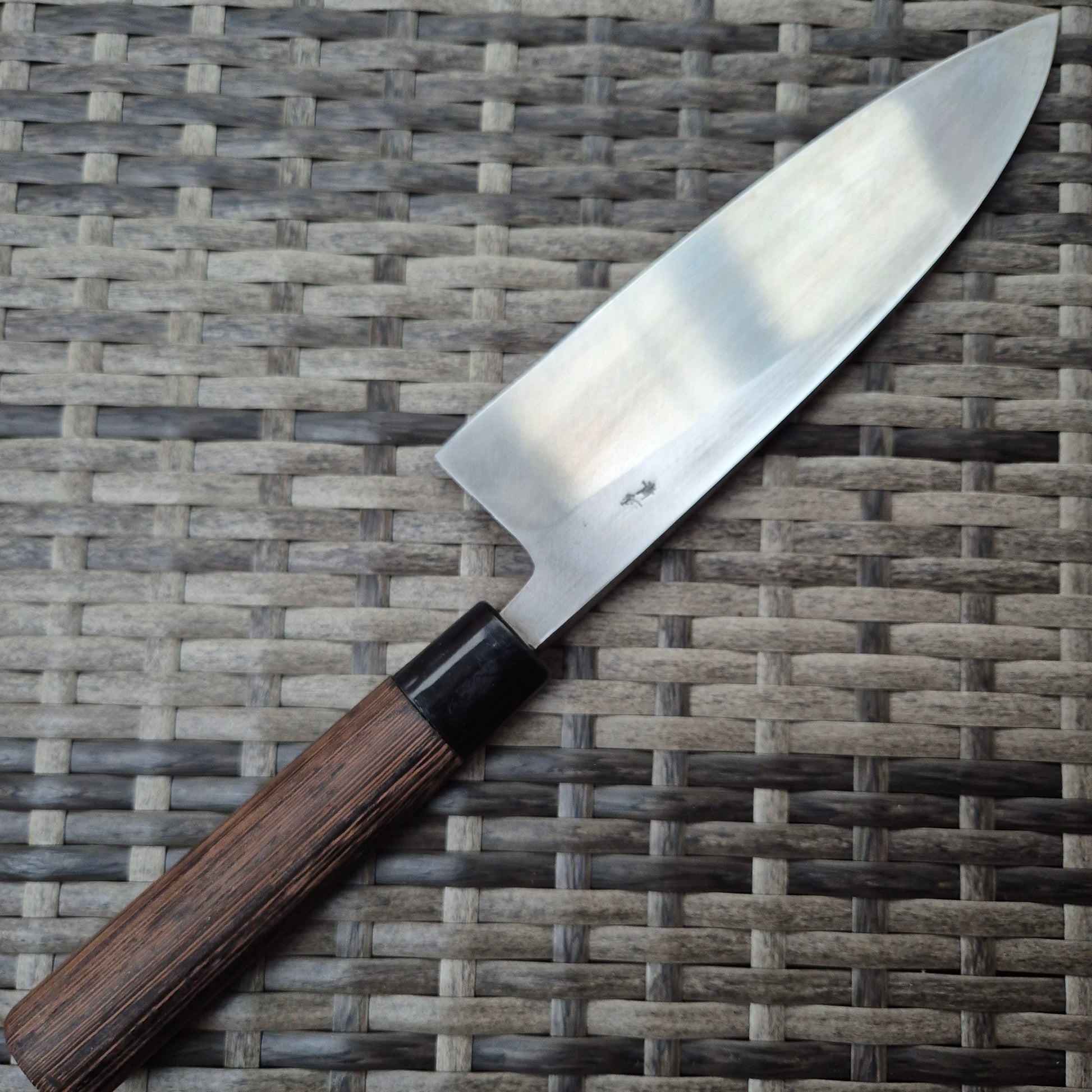 220mm Deba Blue Steel